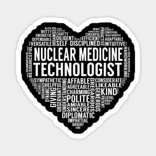 Nuclear Medicine Technologist Heart Magnet