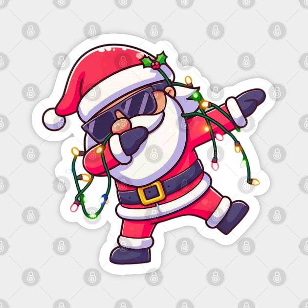 Dabbing Santa Magnet by Etopix