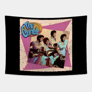 Doo-Wop Royalty Chantel Band Tees, Pay Homage to the Queens of Harmonic Elegance Tapestry