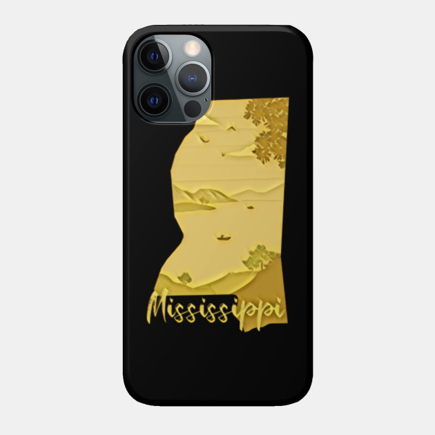 Mississippi State Design - Mississippi State - Phone Case