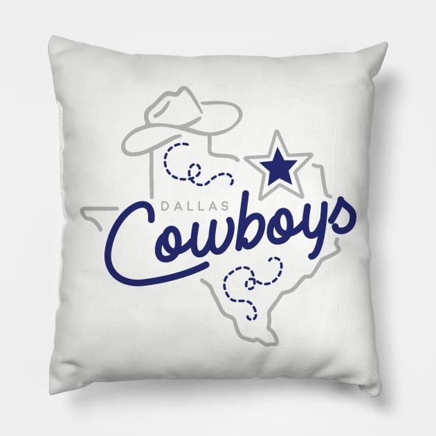 Cowboys Pillow by luckybengal