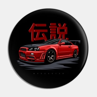 Skyline GTR R34 Pin