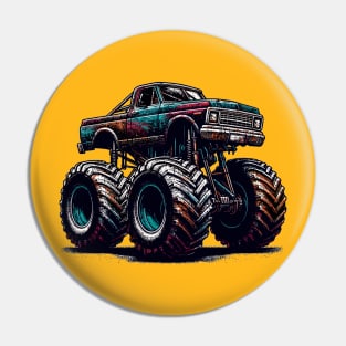 Monster Truck Pin