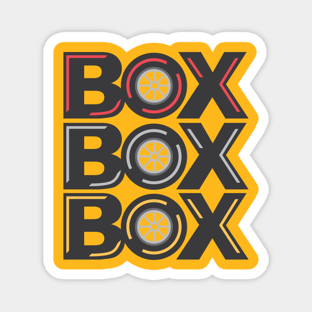 box box box Magnet by stayfrostybro