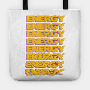 faded energy Tote