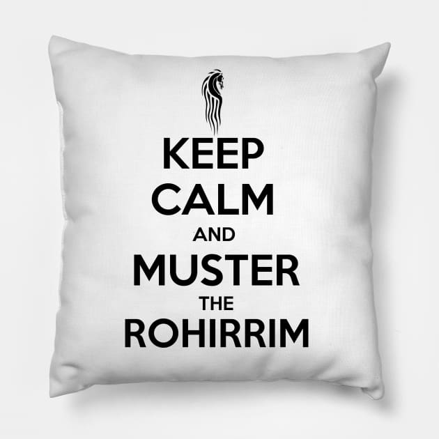 Muster the Rohirrim Pillow by Clathrus