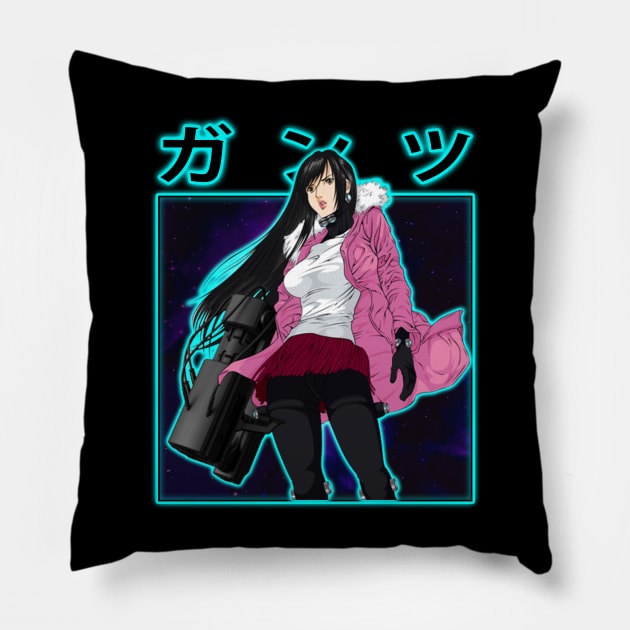 Vampires and Alien Horrors - Infuse Your Style with GANTZ T-Shirt Pillow by NinaMcconnell