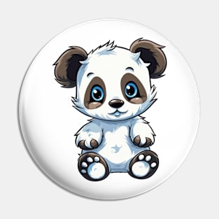 Cuteness overload with this adorable baby panda cartoon Pin