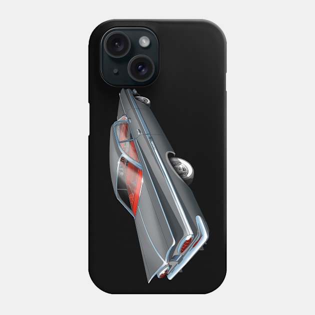 1959 Chevrolet Impala in Grecian Gray Phone Case by candcretro