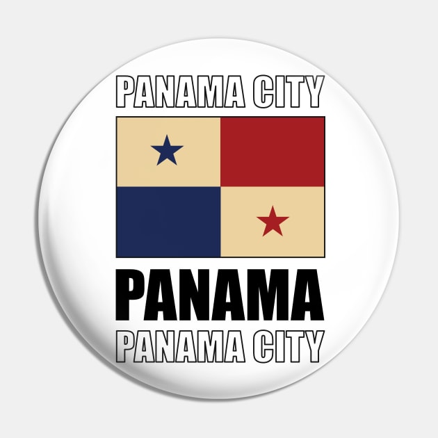 Flag of Panama Pin by KewaleeTee