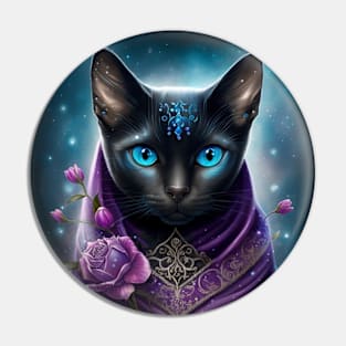 Magical Burmese Kitten Pin