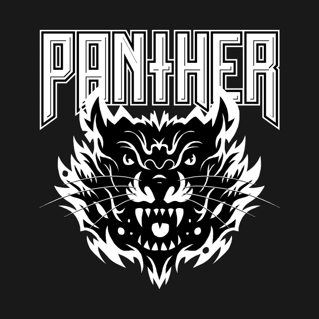 Panther, logo version by Krobilad