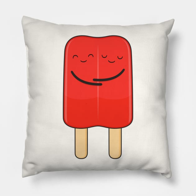 popsicles (stick together) Pillow by kimvervuurt