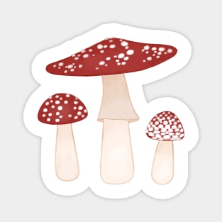 Amanita Mushroom Magnet