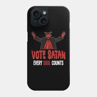 Vote Satan - For the dark side Phone Case