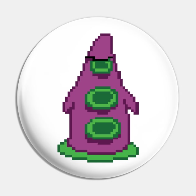 Purple Tentacle Day of the Tentacle Pin by Retro8Bit Fashion Store