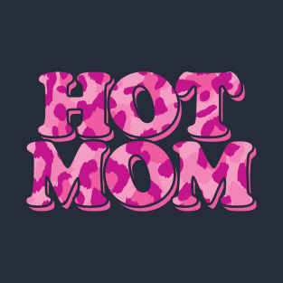 Hot Mom Pink Leopard T-Shirt
