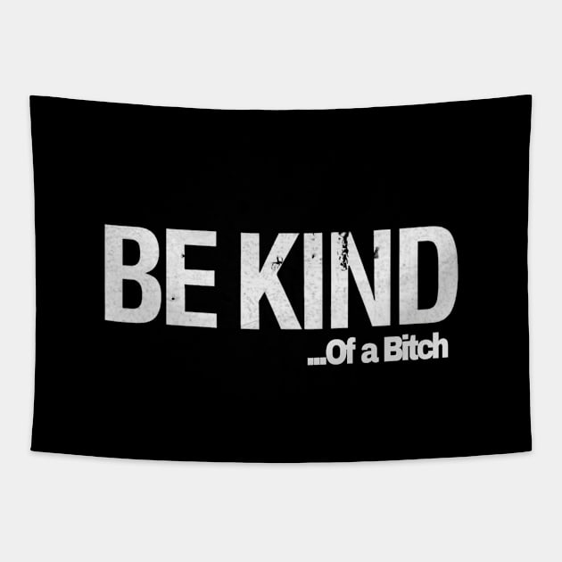 Funny Saying be kind of a bitch Tapestry by Aldrvnd