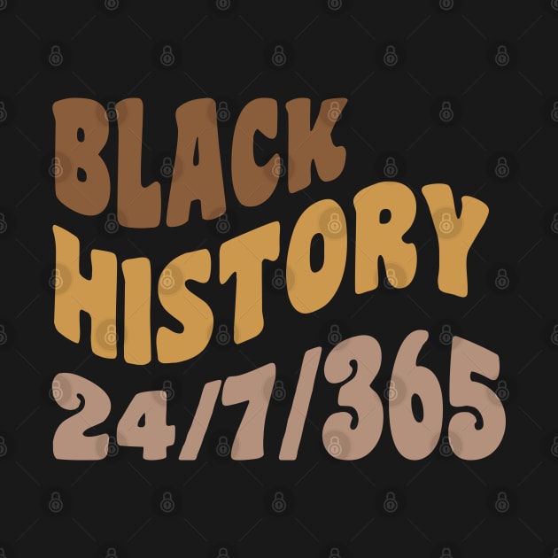 Black History 24/7/365, Black history by UrbanLifeApparel