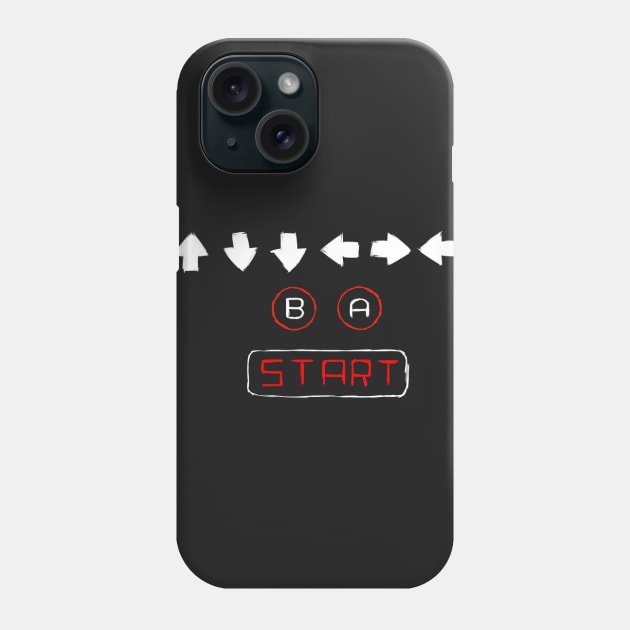 Konami Code Phone Case by SewCute