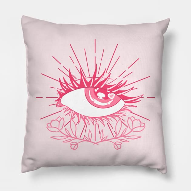 Pink Sparkle Eye Pillow by Fae and Fawn