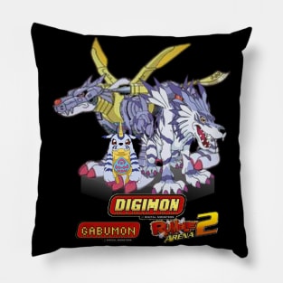 Gabumon Evolutions-For fight videogames lovers Pillow