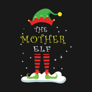 mother elf family matching christmas T-Shirt