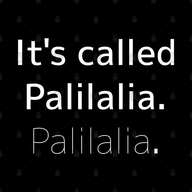 "IT'S CALLED PALILALIA (PALILALIA)" Vocal Tic, Autism Awareness & Tourette Awareness by Decamega