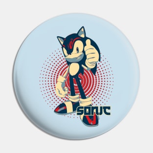 Sonic Hope Style Pin