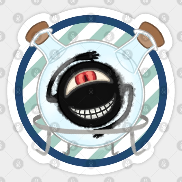 The Dwarf in the Flask Fullmetal Alchemist Sticker TeePublic - Main Image