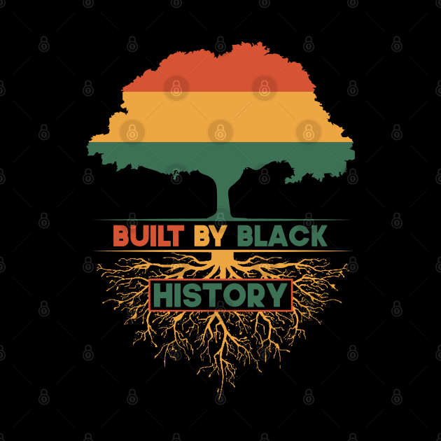 Built By black history 2022 Funny Gift Idea by SbeenShirts