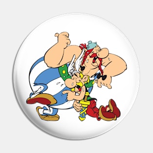 Asterix Obelix Cartoon Pin