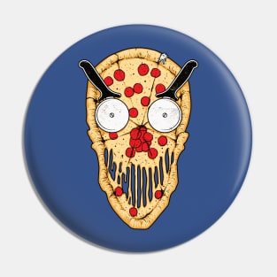 Pizza skull food Pin