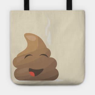 Funny Cute Poop Emoji Tote