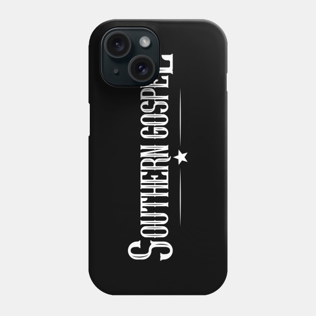 Southern Gospel 1.0 White Phone Case by Lakeview Apparel