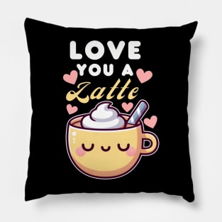 I Love You A Latte Pillow