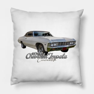 1967 Chevrolet Impala Convertible Pillow