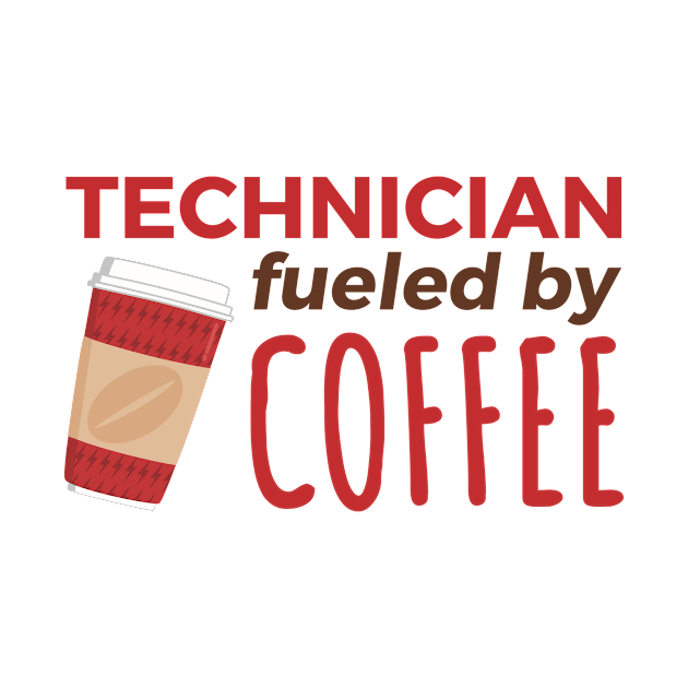 Technician Fueled by Coffee by PunchiDesign