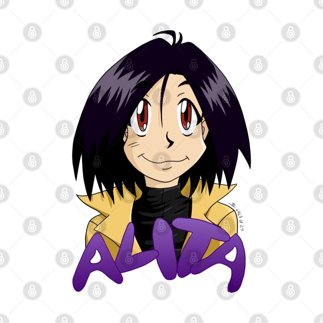 Chibi Alita by KranberriJam