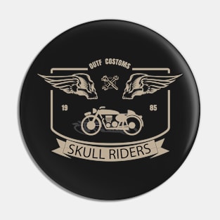 Skull Rider Pin