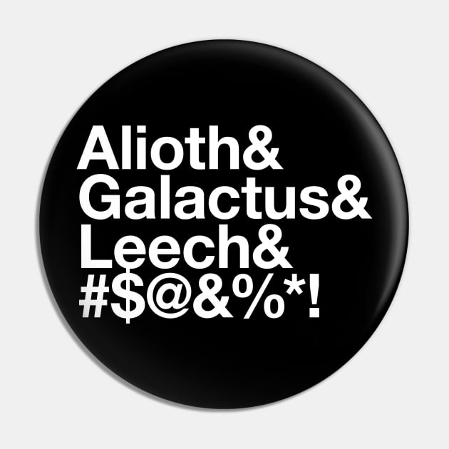 Marvel Snap Alioth, Galactus, Leech, Rage Pin by PhrawstyTees