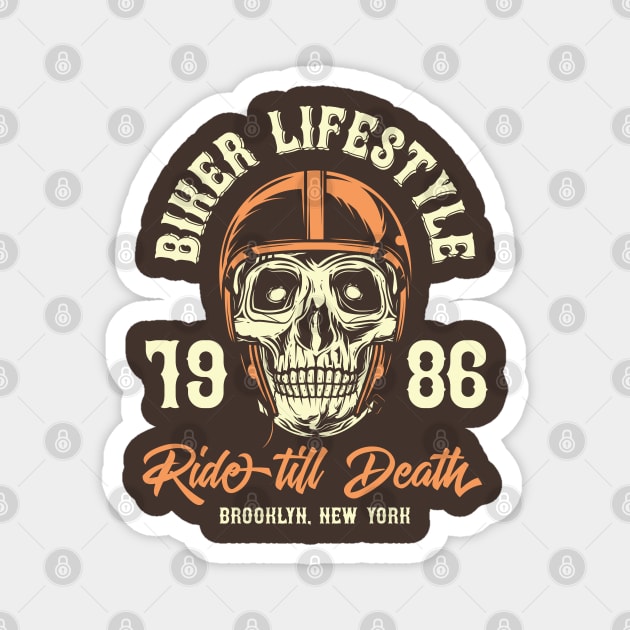 Biker Lifestyle Magnet by Verboten