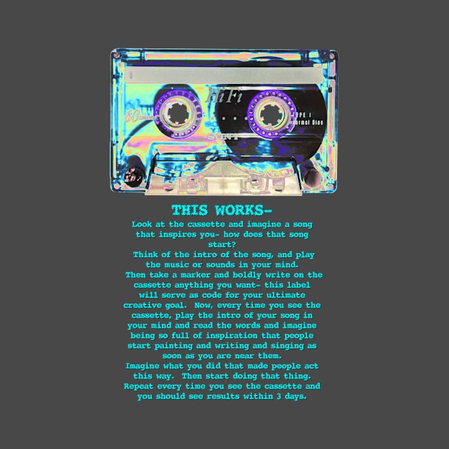 Cassette With Instructions by dinaaaaaah