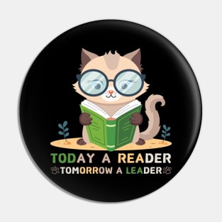 Today A Reader Tomorrow A Leader Pin