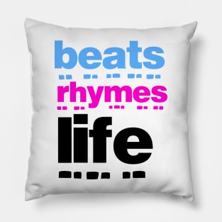 Beats Rhymes Life 44.0 Pillow