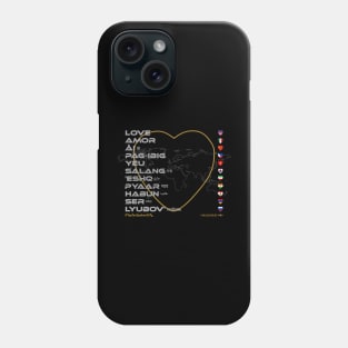 LOVE: Say ¿Qué? Top Ten Spoken (California) Phone Case