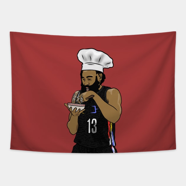 Chef Harden Tapestry by rattraptees