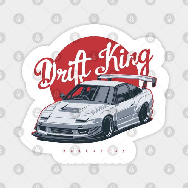 Drift King Magnet by Markaryan