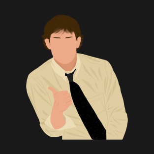 Office Jim Thumbs Up Meme Fan Art T-Shirt