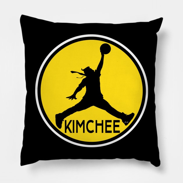 Kim's Convenience Air Kimchee Slam Dunk Pillow by AltTabStudio